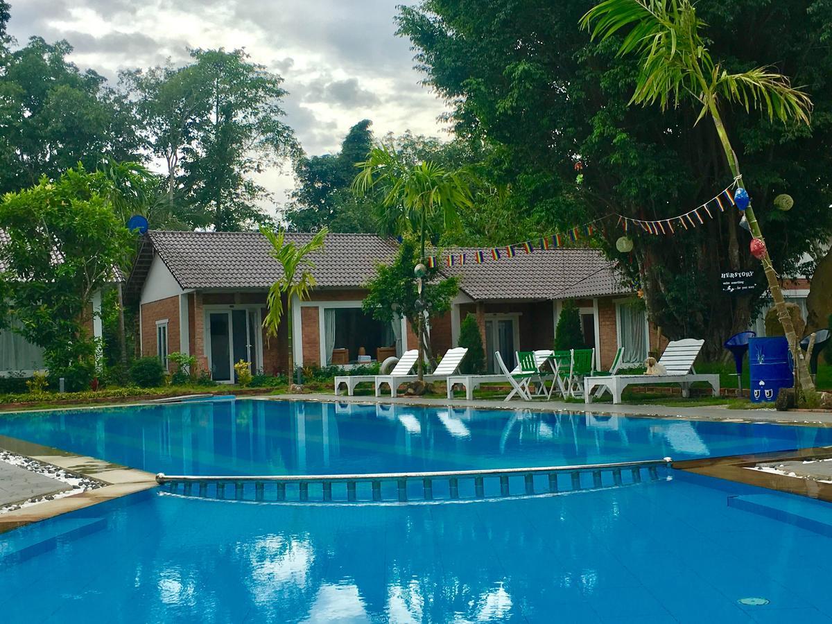 Her Bungalow Дуонг-Донг Экстерьер фото